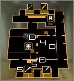 Po demolce jaką urządziłeś w kajutach statku, pora wyjść na pokład - (2) Wariant agresywny - Znajdź CIC - Ucieczka z patelni - Deus Ex: Human Revolution - The Missing Link - poradnik do gry
