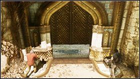 Przechodzimy pod nią, a następnie wychodzimy po schodach [1] - Rozdział 22- Śniący na jawie | Opis przejścia Uncharted 3 Oszustwo Drakea - Uncharted 3: Oszustwo Drakea - poradnik do gry