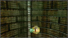 W pomieszczeniu z wysoko położoną bramą [1], którą należy otworzyć wspólnie z Sullivanem, zaczniemy wspinaczkę po ścianie - Rozdział 4 | Skarby w Uncharted 3 Oszustwo Drakea - Uncharted 3: Oszustwo Drakea - poradnik do gry