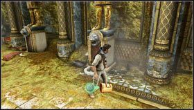 Po rozwiązaniu zagadki z basenem, w którym samodzielnie biega nasze odbicie obudzimy się z narkotycznego transu i wylądujemy w pomieszczeniu z ludzkimi szczątkami - Rozdział 21 | Skarby w Uncharted 3 Oszustwo Drakea - Uncharted 3: Oszustwo Drakea - poradnik do gry