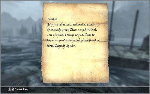 Wybierz się z powrotem do Latarni Morskiej w Samotni, a następnie wyrusz w kierunku północno-zachodnim - Ciemno wszędzie! | Questy poboczne w Skyrim - Skyrim - poradnik, mapy, questy