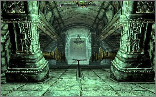 Przejdź przez salę i zabij krasnoludzką sferę, która stanie Ci na drodze - Największe głębiny | Questy poboczne w Skyrim - Skyrim - poradnik, mapy, questy