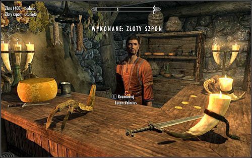 Quest ten będziesz mógł dokończyć dopiero po wydostaniu się z Czarnygłazu - Złoty szpon | Questy poboczne w Skyrim - Skyrim - poradnik, mapy, questy