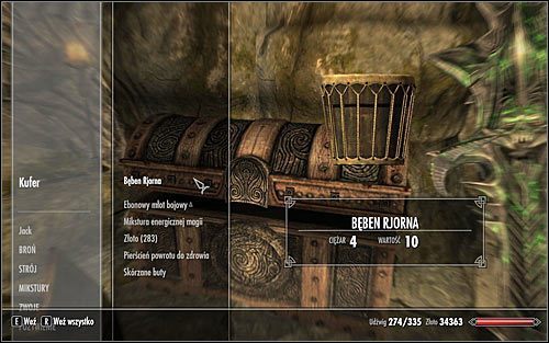 Walcz do momentu pokonania draugra - Różne - Odszukaj bęben Rjorna | Questy Akademii Bardów w Skyrim - Skyrim - poradnik, mapy, questy