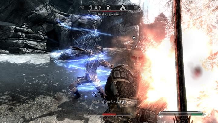 Na miejscu spotkasz grupkę bandytów - The Screeching Songman | Zadania w grze | Skyrim - Skyrim - poradnik, mapy, questy