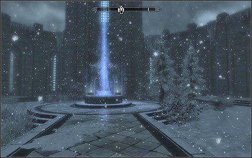 Ruszaj w stronę wejścia do Akademii w Zimowej Twierdzy - Wyprawa do Zimowej Twierdzy | Pradawna wiedza | Solucja Skyrim - Skyrim - poradnik, mapy, questy
