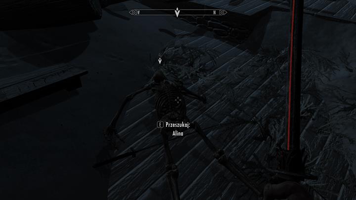 Na podłodze znajdziesz szkielet poszukiwanej kobiety - The Way Home | Zadania w grze | Skyrim - Skyrim - poradnik, mapy, questy