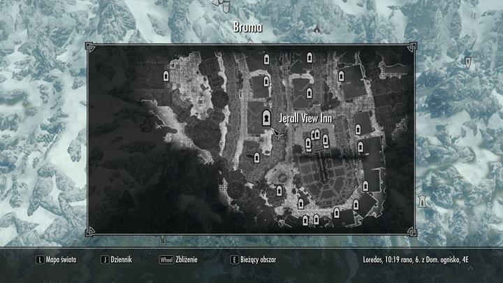 Miejsce rozpoczęcie zadania: Jerall View Inn - Alammus Veil | Zadania w grze | Skyrim - Skyrim - poradnik, mapy, questy