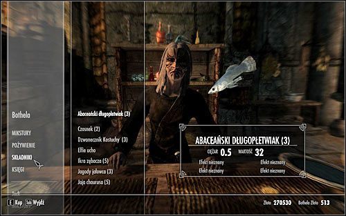 Składniki alchemiczne potrzebne do przeprowadzania eksperymentów możesz pozyskiwać na wiele różnych sposobów - Alchemia - Ogólne założenia | Crafting w Skyrim - Skyrim - poradnik, mapy, questy