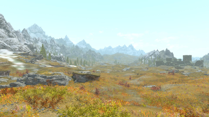 Autor przygotował ponad 500 różnych wydarzeń pogodowych oraz ponad 2000 nowych tekstur nieba czy też wschodów i zachodów słońca - Climates of Tamriel | Mody do Skyrim - Skyrim - poradnik, mapy, questy