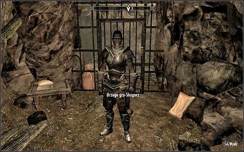 Po tym, jak wysłuchasz przemówienia strażniczki, zostaniesz wpuszczony do kopalni - Nikt nie ucieknie z kopalni Cidhna (1) | Questy poboczne w Skyrim - Skyrim - poradnik, mapy, questy
