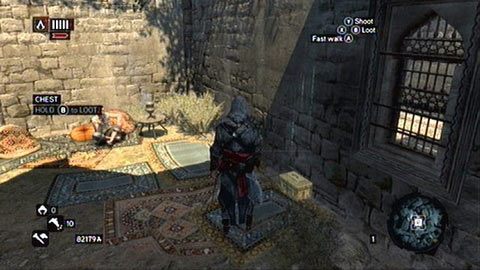 Ukryto go na małym podwórzu - Imperial District (01-13) | Skrzynie ze skarbami Assassins Creed Revelations - Assassins Creed: Revelations - poradnik do gry