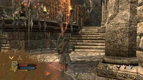 Po odparciu atakuj sojusznicze elfy otworzą ci kolejną bramę - Dzielnice wewnętrzne (2) | Rozdział 1 | Władca Pierścieni Wojna na Północy - Władca Pierścieni: Wojna na Północy - poradnik do gry