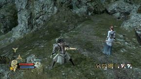 Tuż po prawej, w skale, znajduje się skrytka z przedmiotami - Wzgórza Kurhanów (1) | Rozdział 2 | Władca Pierścieni Wojna na Północy - Władca Pierścieni: Wojna na Północy - poradnik do gry