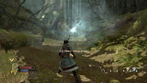 Nieco dalej, przy końcu strumienia, zostaniesz zaatakowany przez dwóch łuczników - Zasnute pajęczynami ostępy | Rozdział 5 | Władca Pierścieni Wojna na Północy - Władca Pierścieni: Wojna na Północy - poradnik do gry