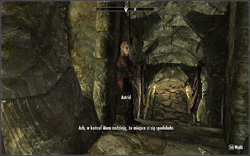 Możesz już wejść do Sanktuarium Mrocznego Bractwa - Prawdziwi przyjaciele... | Zadania Mrocznego Bractwa | Solucja Skyrim - Skyrim - poradnik, mapy, questy