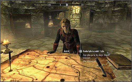 Wyjdź z Markartu i wybierz się do Sanktuarium Mrocznego Bractwa - Nie czas na łzy (2) | Zadania Mrocznego Bractwa | Solucja Skyrim - Skyrim - poradnik, mapy, questy