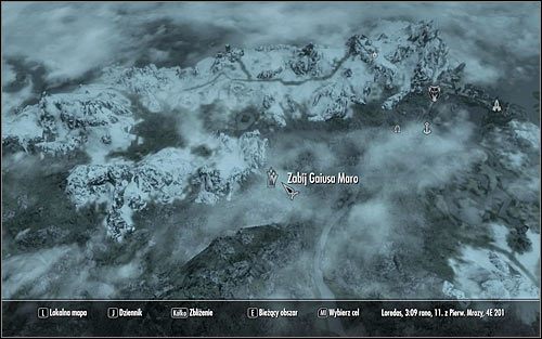 Wyjdź z Sanktuarium Mrocznego Bractwa i otwórz mapę świata - Luka w ochronie | Zadania Mrocznego Bractwa | Solucja Skyrim - Skyrim - poradnik, mapy, questy