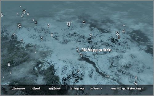 Wyjdź z Grodu Podkamień i otwórz mapę świata - Przepis na nieszczęście | Zadania Mrocznego Bractwa | Solucja Skyrim - Skyrim - poradnik, mapy, questy