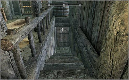 Po dotarciu do gospody musisz oczywiście zlokalizować Balagoga gro-Noloba - Przepis na nieszczęście | Zadania Mrocznego Bractwa | Solucja Skyrim - Skyrim - poradnik, mapy, questy