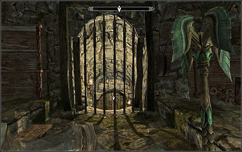 Powróć do głównego korytarza i wznów przemarsz, będąc gotowym do stoczenia po kilku chwilach nowej bitwy - Zaplanowany odwet | Zadania Towarzyszy | Solucja Skyrim - Skyrim - poradnik, mapy, questy
