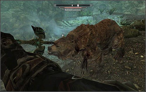 Drugi wariant zakłada oczyszczenie całego legowiska drapieżników lub potworów - Eksterminacja | Zadania Towarzyszy | Solucja Skyrim - Skyrim - poradnik, mapy, questy
