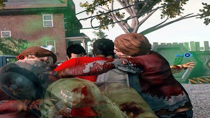 Ruszamy wraz z Violą do rejonu objętego kwarantanną - Atak zombie | Kampania Saints Row The Third - Saints Row: The Third - poradnik do gry
