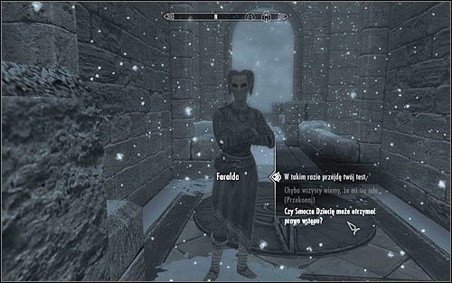 Istnieją również dwie inne metody uzyskania dostępu do Akademii - Trudne początki | Questy Akademii w Zimowej Twierdzy | Solucja Skyrim - Skyrim - poradnik, mapy, questy