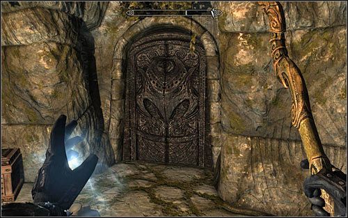 Po zakończonych walkach skorzystaj ze schodów prowadzących na górny poziom - W podziemiach Saarthal (2) | Questy Akademii w Zimowej Twierdzy | Solucja Skyrim - Skyrim - poradnik, mapy, questy