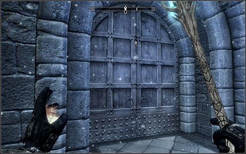 Ruszaj w stronę głównego placu Akademii w Zimowej Twierdzy - Oko Magnusa | Questy Akademii w Zimowej Twierdzy | Solucja Skyrim - Skyrim - poradnik, mapy, questy