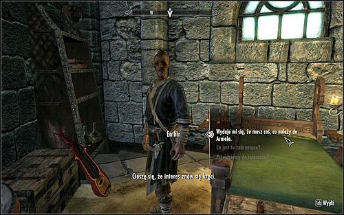 Enthira zazwyczaj można odnaleźć w jednym z pomieszczeń w Komnacie Osiągnięć - Wysiłki Arniela (1) | Questy Akademii w Zimowej Twierdzy | Solucja Skyrim - Skyrim - poradnik, mapy, questy