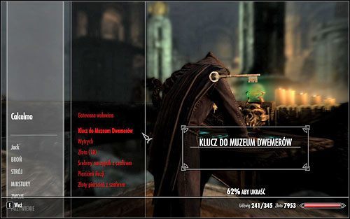 Niezależnie od tego, jaką opcję wybierzesz, drzwi do Muzeum Dwemerów staną przed Tobą otworem - Trudne odpowiedzi | Questy Gildii Złodziei | Solucja Skyrim - Skyrim - poradnik, mapy, questy