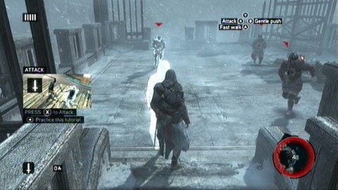 Kawałek dalej czeka cię starcie z grupką uzbrojonych strażników - Sekwencja 1 - Niczym powrót do domu (2) | Opis przejścia - Assassins Creed: Revelations PC - kompletny poradnik do gry