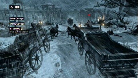 Po dłuższej przejażdżce wylądujesz wreszcie za sterami jednego z pojazdów - Sekwencja 1 - Niczym powrót do domu (4) | Opis przejścia - Assassins Creed: Revelations PC - kompletny poradnik do gry