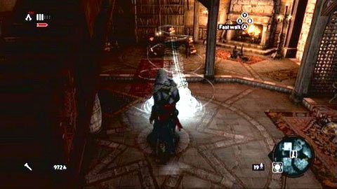 Wewnątrz swojej siedziby podejdź do białego stożka - Sekwencja 3 - Zgubione i znalezione (2) | Opis przejścia - Assassins Creed: Revelations PC - kompletny poradnik do gry