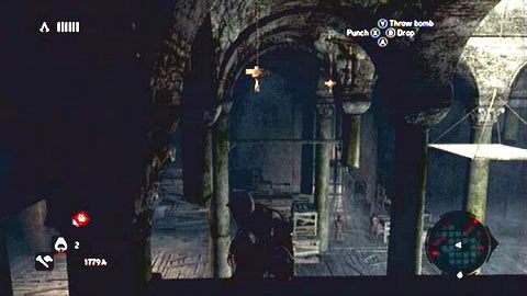 Gdy skończysz, wdrap się na filar z prawej - Sekwencja 3 - Zgubione i znalezione (6) | Opis przejścia - Assassins Creed: Revelations PC - kompletny poradnik do gry