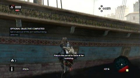 Zeskocz z niego do wody i podpłyń do drugiego statku - Sekwencja 4 - Bezlitosna wojna (2,3) | Opis przejścia - Assassins Creed: Revelations PC - kompletny poradnik do gry