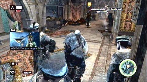 Podążaj za mężczyzną, ukrywając się między grupkami przechodniów - Sekwencja 5 - Dziedzic imperium (1,2) | Opis przejścia - Assassins Creed: Revelations PC - kompletny poradnik do gry