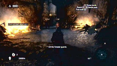 Chwilę później rozpocznie się walka z żołnierzami - Sekwencja 5 - Dziedzic imperium (4-6) | Opis przejścia - Assassins Creed: Revelations PC - kompletny poradnik do gry
