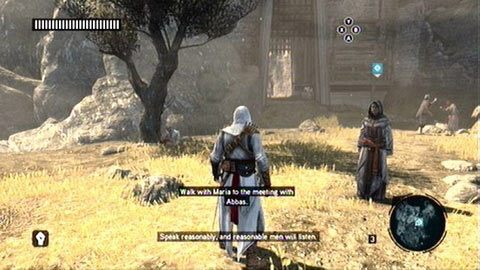 Gdy przejmiesz kontrolę nad Altairem, podążaj cały czas za swoją żoną - Sekwencja 5 - Dziedzic imperium (7) | Opis przejścia - Assassins Creed: Revelations PC - kompletny poradnik do gry