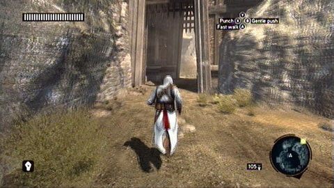 Dalsza droga prowadzi za bramę i w dół zbocza - Sekwencja 5 - Dziedzic imperium (7) | Opis przejścia - Assassins Creed: Revelations PC - kompletny poradnik do gry