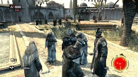 W drugim ogrodzie musisz trzymać się lewej strony lokacji, gdzie czeka na ciebie następna grupa tancerek - Sekwencja 6 - Kaprys Fortuny (3-5) | Opis przejścia Assassins Creed Revelations - Assassins Creed: Revelations PC - kompletny poradnik do gry