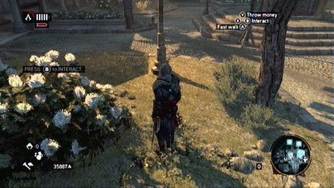 Gdy dotrzesz na miejsce, wszystkie tulipany zostaną odpowiednio zaznaczone - Sekwencja 6 - Kaprys Fortuny (3-5) | Opis przejścia Assassins Creed Revelations - Assassins Creed: Revelations PC - kompletny poradnik do gry