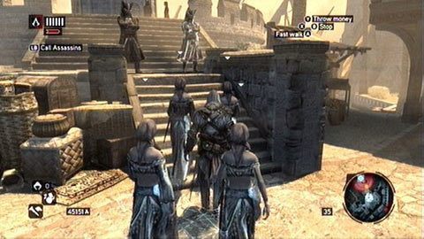 Dzięki nim odwrócisz uwagę czwórki strażników - Sekwencja 6 - Kaprys Fortuny (7,8) | Opis przejścia Assassins Creed Revelations - Assassins Creed: Revelations PC - kompletny poradnik do gry