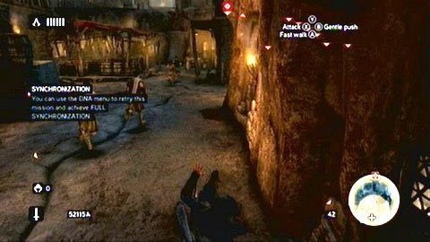 Twoim pierwszym zadaniem jest dogonienie uciekającego potomka cesarza - Sekwencja 7 - Podziemny świat (5-7) | Opis przejścia - Assassins Creed: Revelations PC - kompletny poradnik do gry