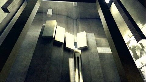 Znajduje się tam kolejna komnata, z korytarzem umieszczonym wysoko u góry - Misje Desmonda (2) | Zadania dodatkowe Assassins Creed Revelations - Assassins Creed: Revelations PC - kompletny poradnik do gry