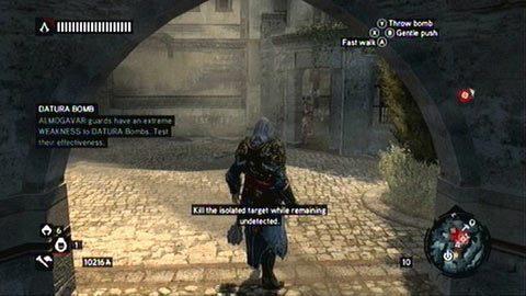 Granat ten zatruje ich, a ty będziesz mógł bezpiecznie przejść na drugą stronę - Misje Piri Reisa - Bieluń, Gwoździe, Wabik dymny | Zadania dodatkowe - Assassins Creed: Revelations PC - kompletny poradnik do gry