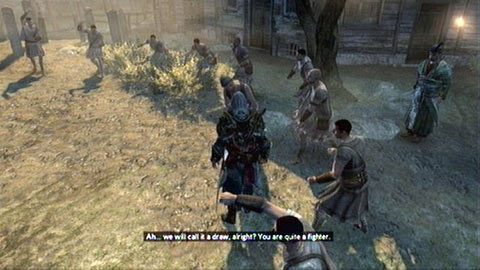 Twoim zadaniem jest pokonanie mężczyzny w walce na pięści - Misje rekrutów (1-3) | Zadania dodatkowe Assassins Creed Revelations - Assassins Creed: Revelations PC - kompletny poradnik do gry