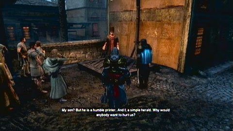 Razem z uczniem udaj się do herolda i porozmawiaj z nim - Misje mistrzów (6,7) | Zadania dodatkowe Assassins Creed Revelations - Assassins Creed: Revelations PC - kompletny poradnik do gry