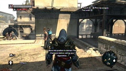 Weźmie on herolda na zakładnika i przyłoży mu nóż do gardła - Misje mistrzów (6,7) | Zadania dodatkowe Assassins Creed Revelations - Assassins Creed: Revelations PC - kompletny poradnik do gry